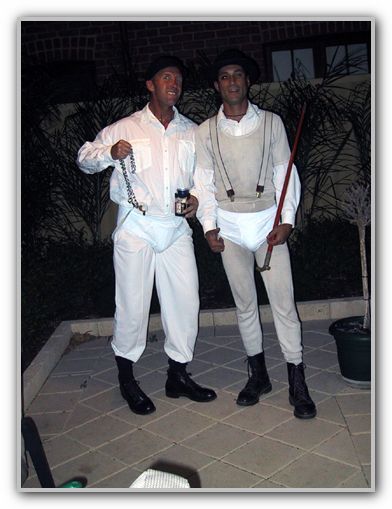 FJ & Rohan at halloween Party